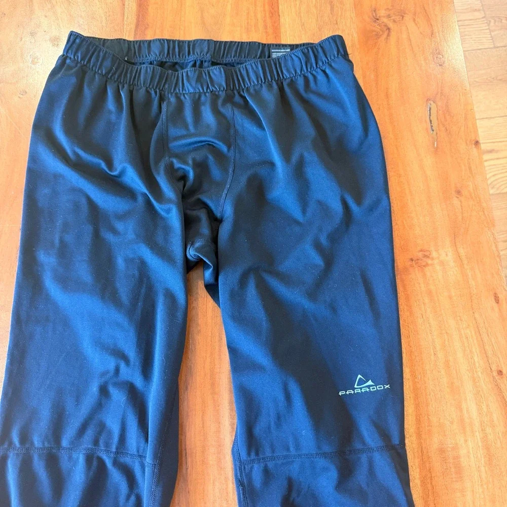 Paradox Men's Black Baselayer Pants Size‎ M